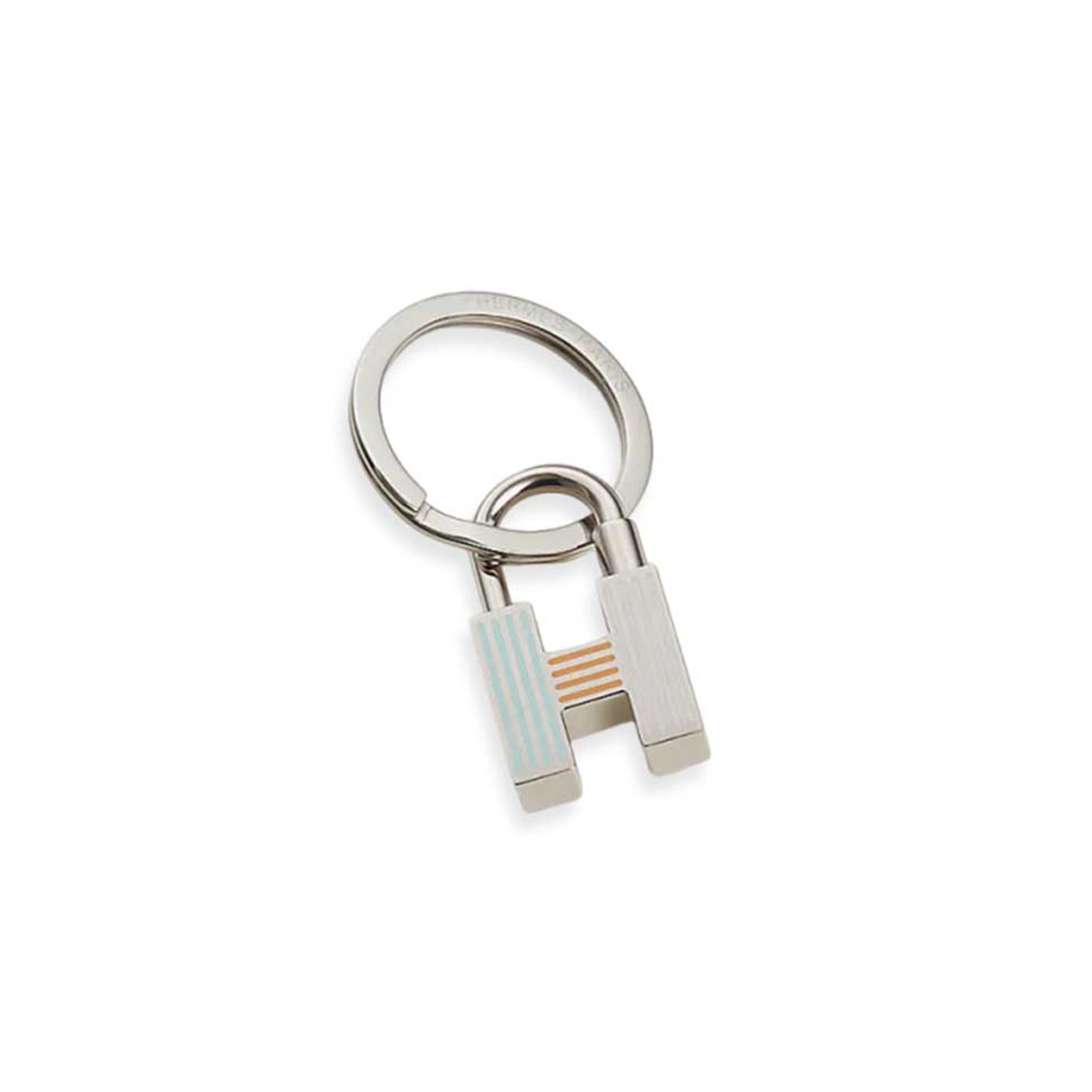 HERMÈS CADENAS QUIZZ RAINBOW KEY RING H077309FPAC